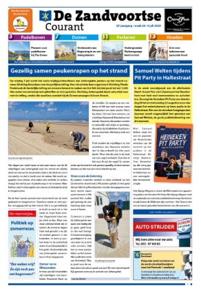 Voorpagina 9 juli