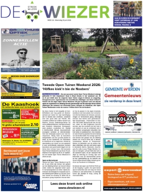 Voorpagina De Wiezer 10 juni