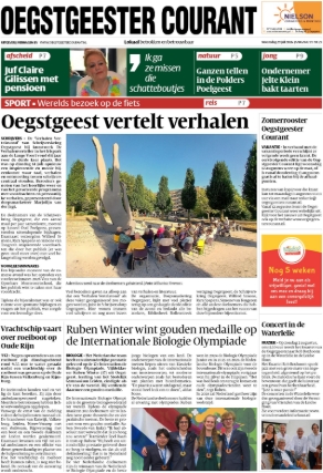 Voorpagina 29 juli