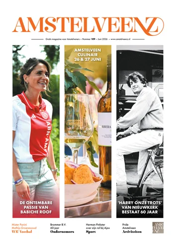 Voorpagina AmstelveenZ Magazine Juni 2026 | Editie 109