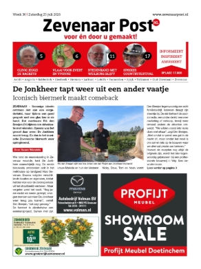Voorpagina 25 juli