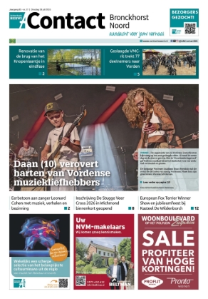 Voorpagina 28 juli 2026