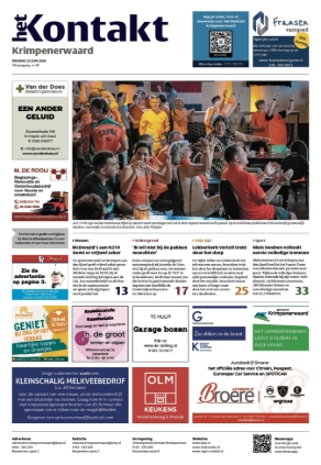 Voorpagina 23 juni