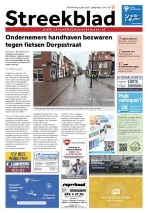 Voorpagina 9 juli
