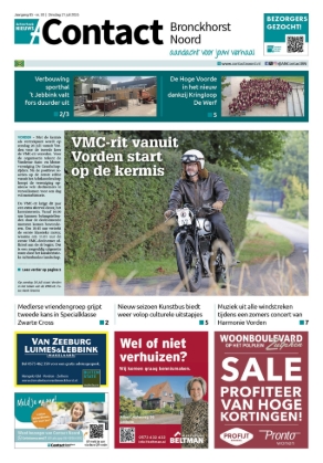 Voorpagina 21 juli 2026