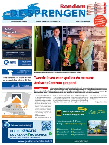 Voorpagina Rondom de Sprengen wk 42 2026