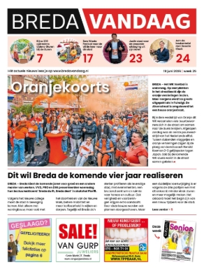 Voorpagina 19 juni