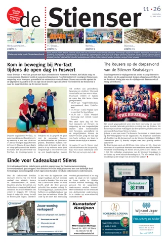 Voorpagina Stienser 11 2026