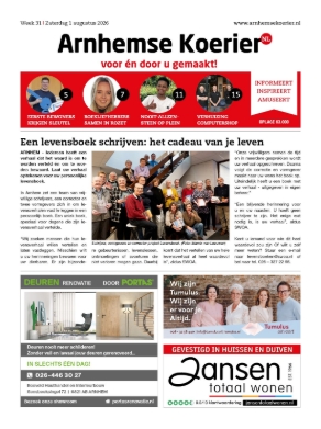Voorpagina 1 augustus