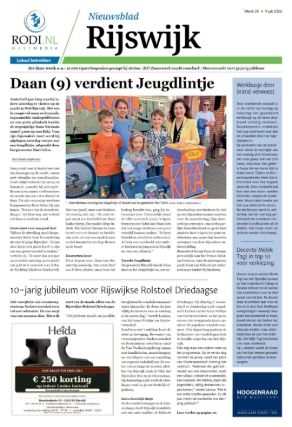 Voorpagina 9 juli 2026