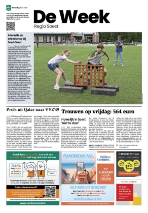 Voorpagina 8 juli 2026