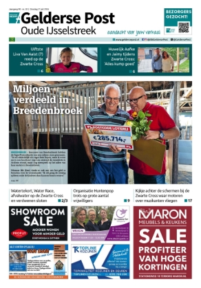 Voorpagina 21 juli