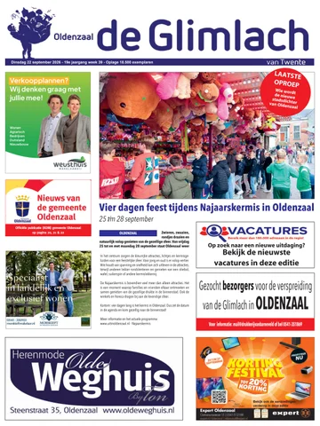 Voorpagina De Glimlach wk 39 2026