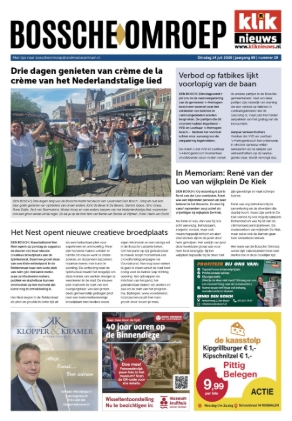 Voorpagina 14 juli