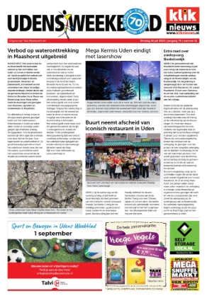 Voorpagina 28 juli 2026
