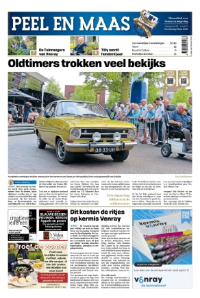 Voorpagina 30 juli