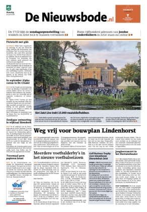 Voorpagina 15 juli 2026