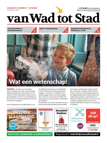 Voorpagina van Wad tot Stad | 2026 | 41