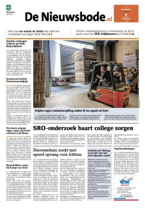 Voorpagina 1 juli 2026