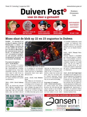 Voorpagina 1 augustus