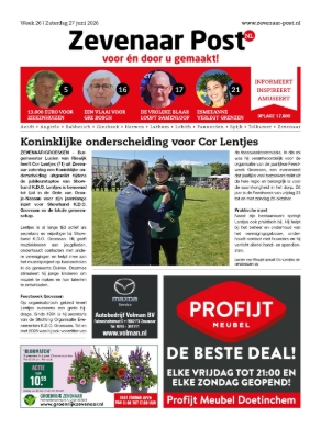 Voorpagina 27 juni