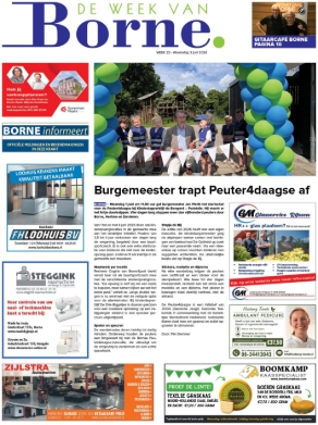 Voorpagina 3 juni