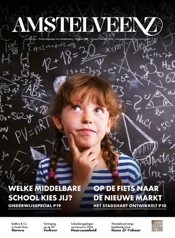 Voorpagina AmstelveenZ Magazine januari-februari 2026 | Editie 105