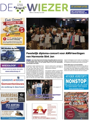 Voorpagina De Wiezer 17 juni