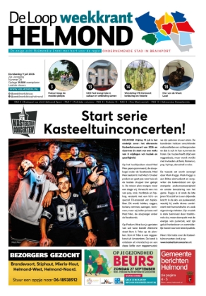 Voorpagina 1_Weekkrant Helmond 9 juli