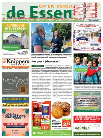 Voorpagina Op en Rond de Essen wk 38 2026