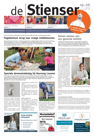 Voorpagina Stienser 19 2026