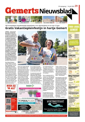 Voorpagina 14 juli