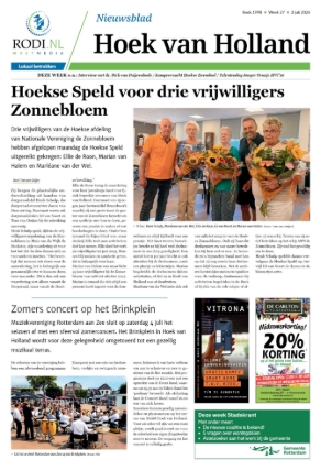 Voorpagina 2 juli 2026