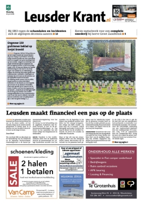 Voorpagina 15 juli 2026