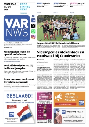 Voorpagina 11 juni
