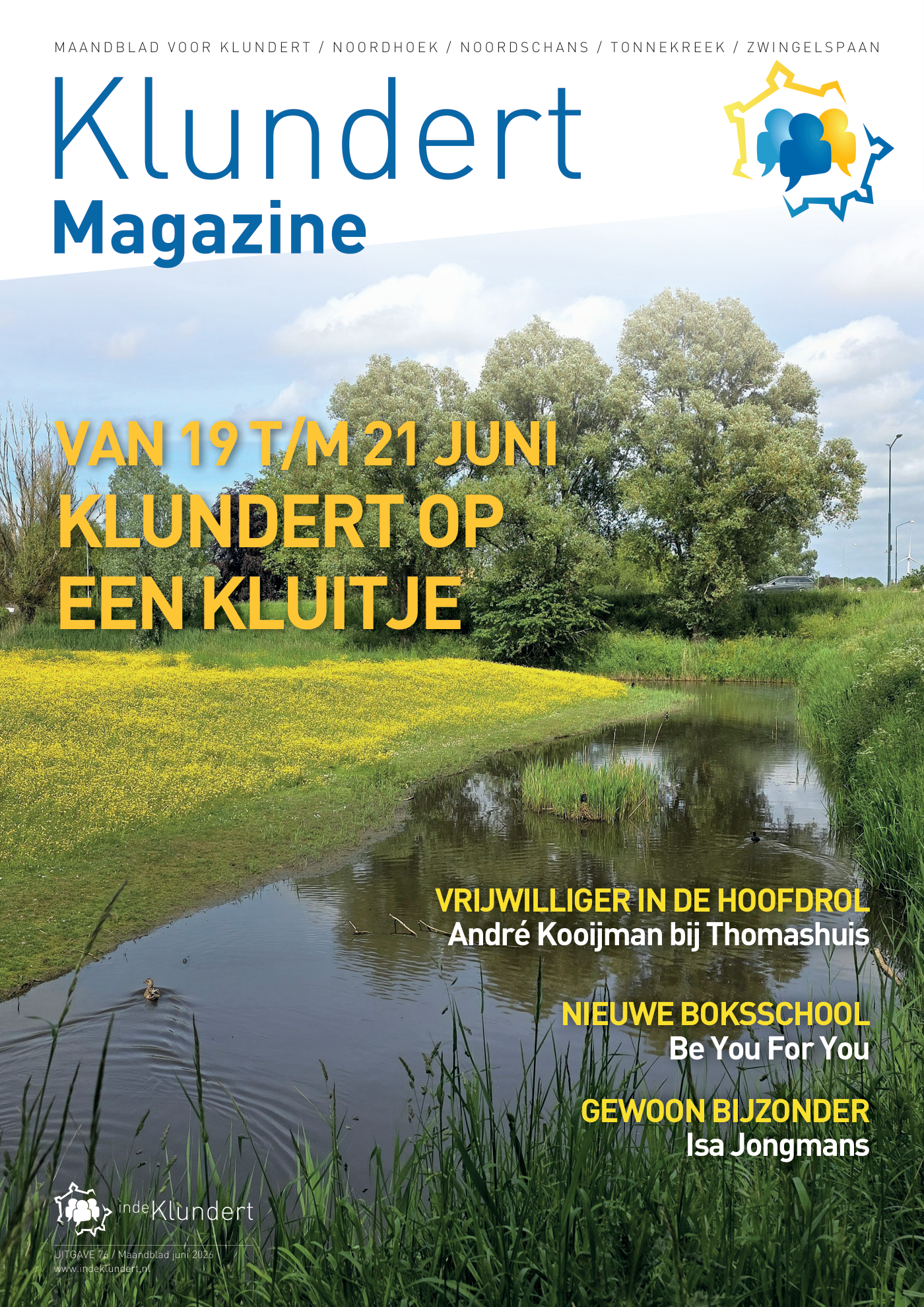 Voorpagina Cover 76e uitgave, juni 2026