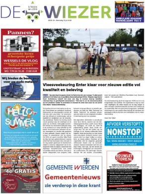 Voorpagina De Wiezer 15 juli
