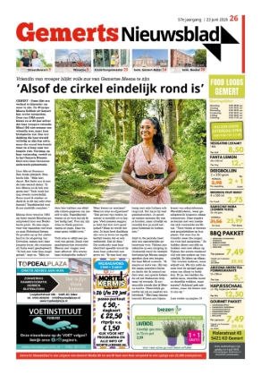 Voorpagina 23 juni