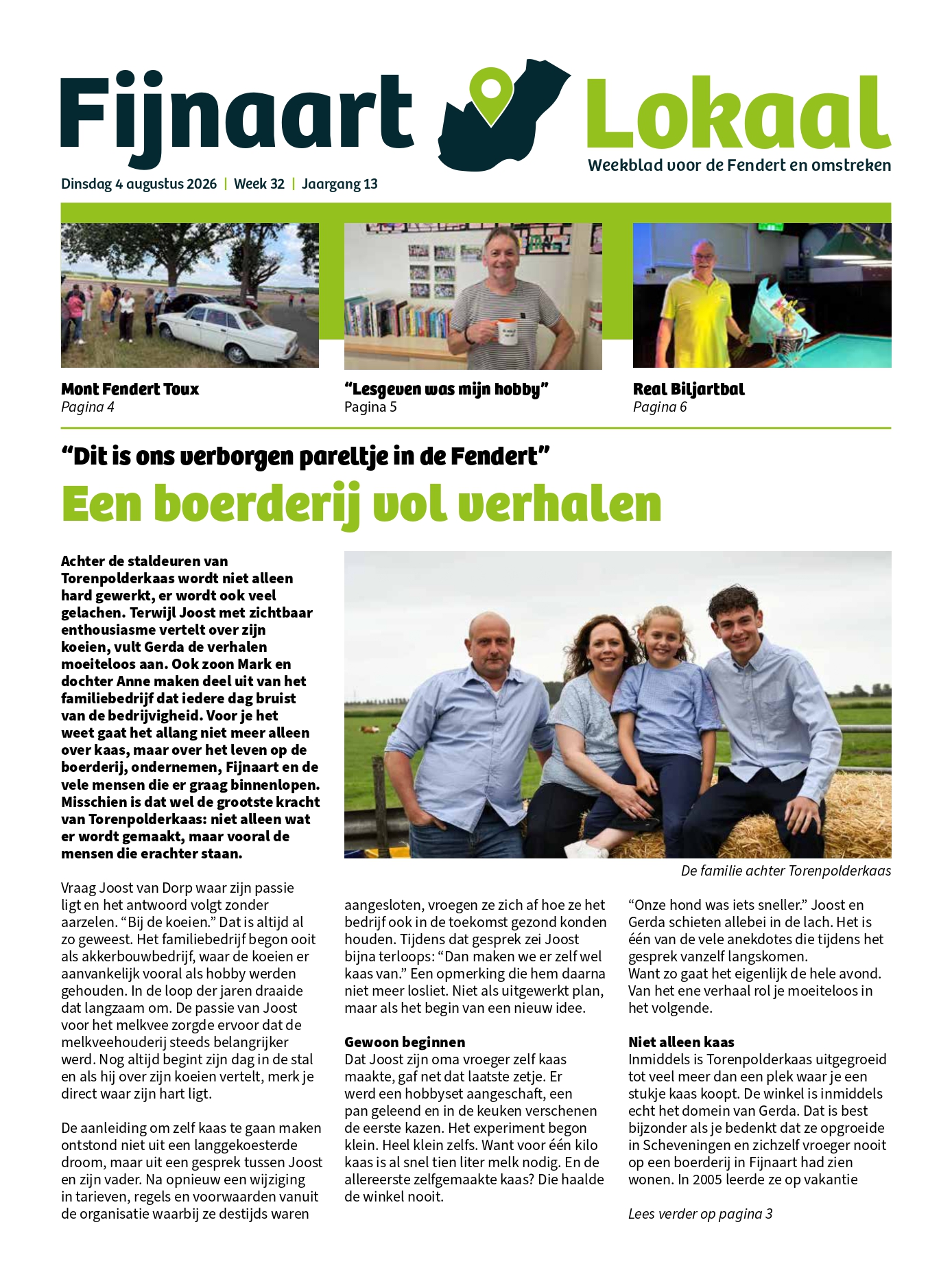 Voorpagina Week 32 2026