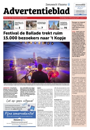 Voorpagina 9 juli 2026