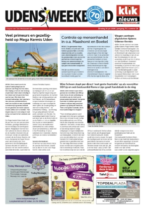 Voorpagina 14 juli 2026