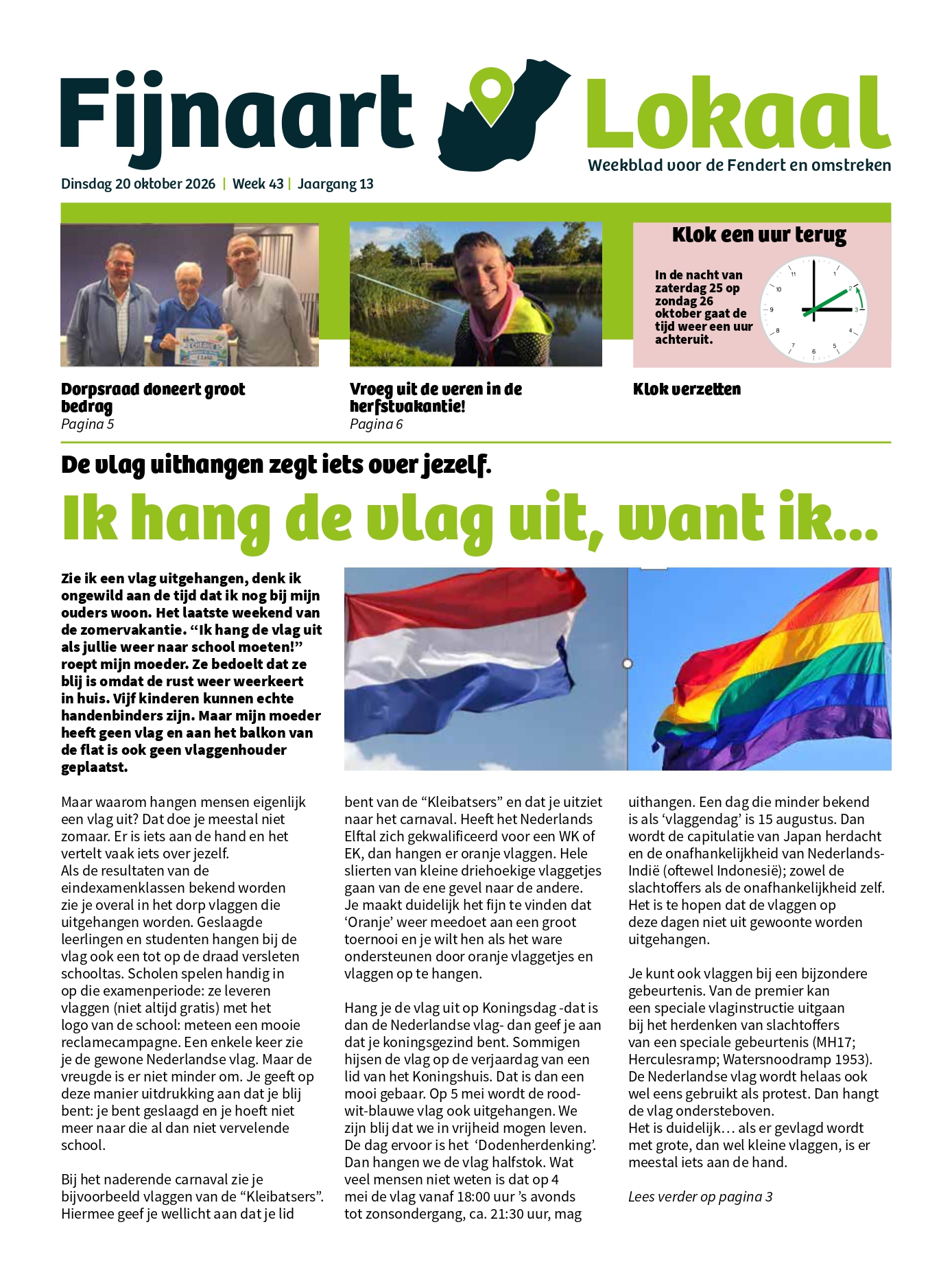 Voorpagina Week 43 2026