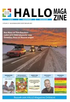 Voorpagina Hallo magazine voor februari