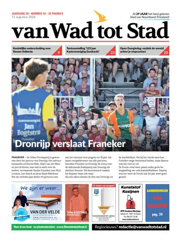 Voorpagina van Wad tot Stad | 2026 | 33