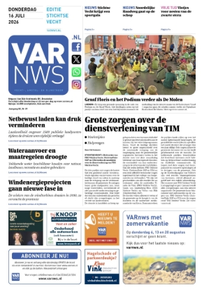 Voorpagina 16 juli