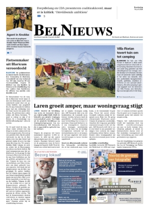 Voorpagina 16 juli