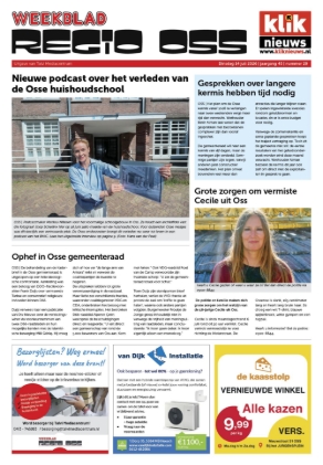 Voorpagina 14 juli 2026