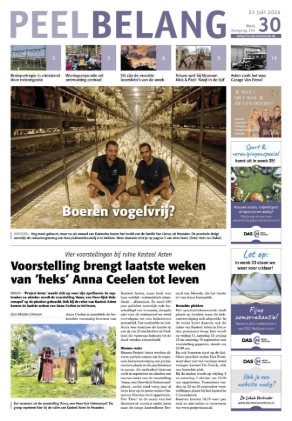 Voorpagina 23 juli 2026