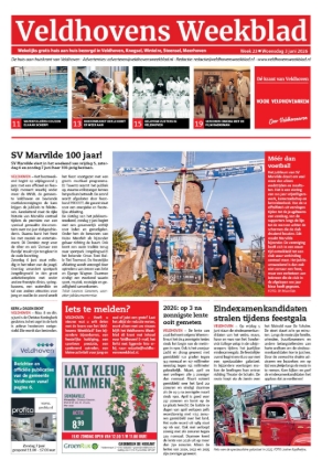 Voorpagina 3 juni