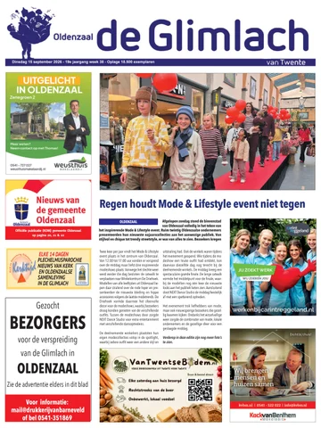 Voorpagina De Glimlach wk 38 2026